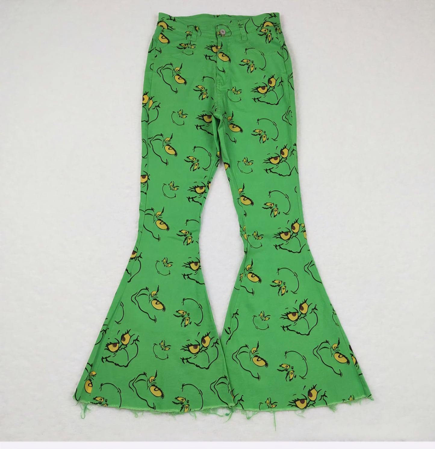 MAMA GREEN GUY BELLS- DISTRESSED