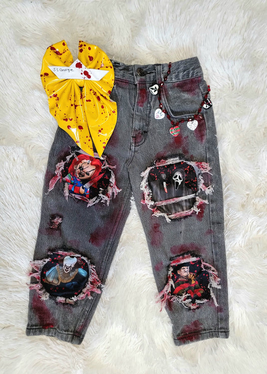 Mystery horror jeans